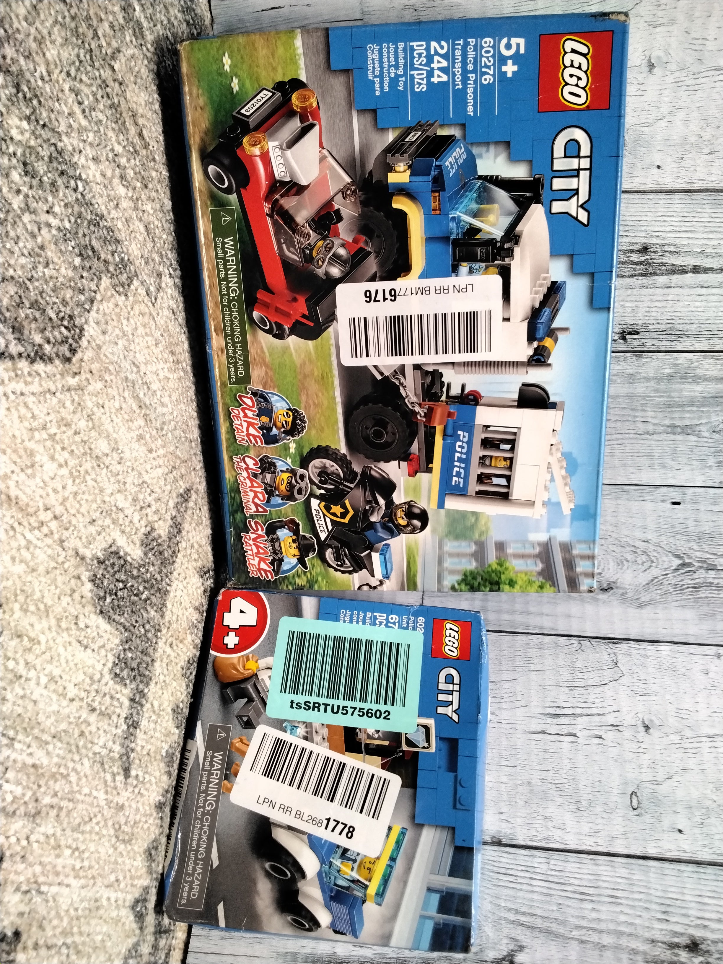 LEGO City Police Prisoner Transport 60276 & LEGO City Police Dog Unit 60241 (7936145948910)